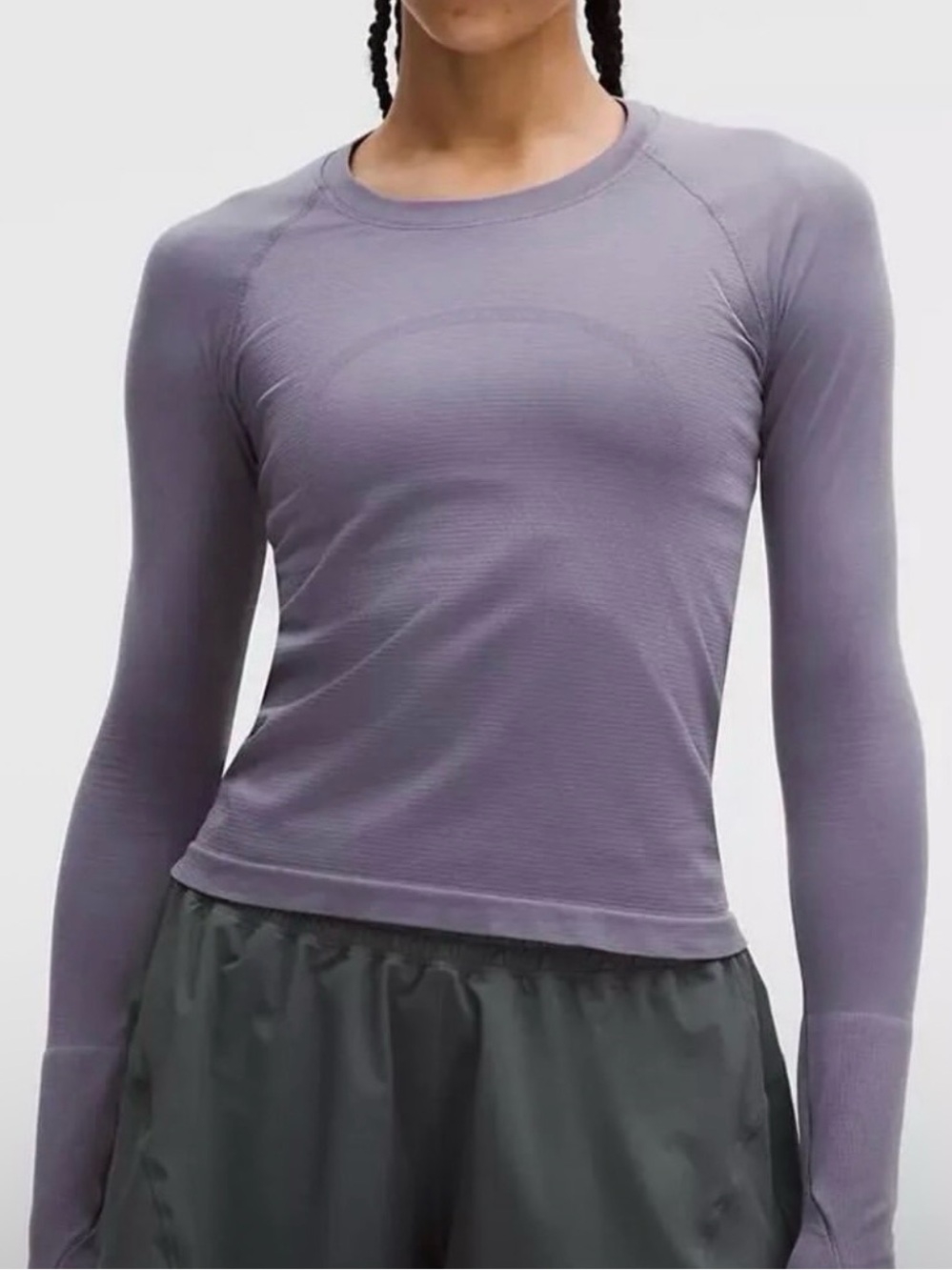 LuLu Lemon Swiftly Tech Long Sleeve Shirt 2.0-Waist Length